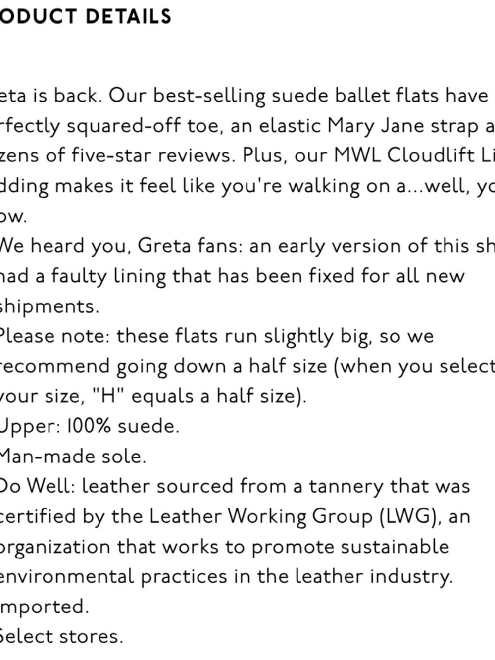 Madewell Greta Mary Jane Ballet Flats in Port Red - Picture 3 of 9